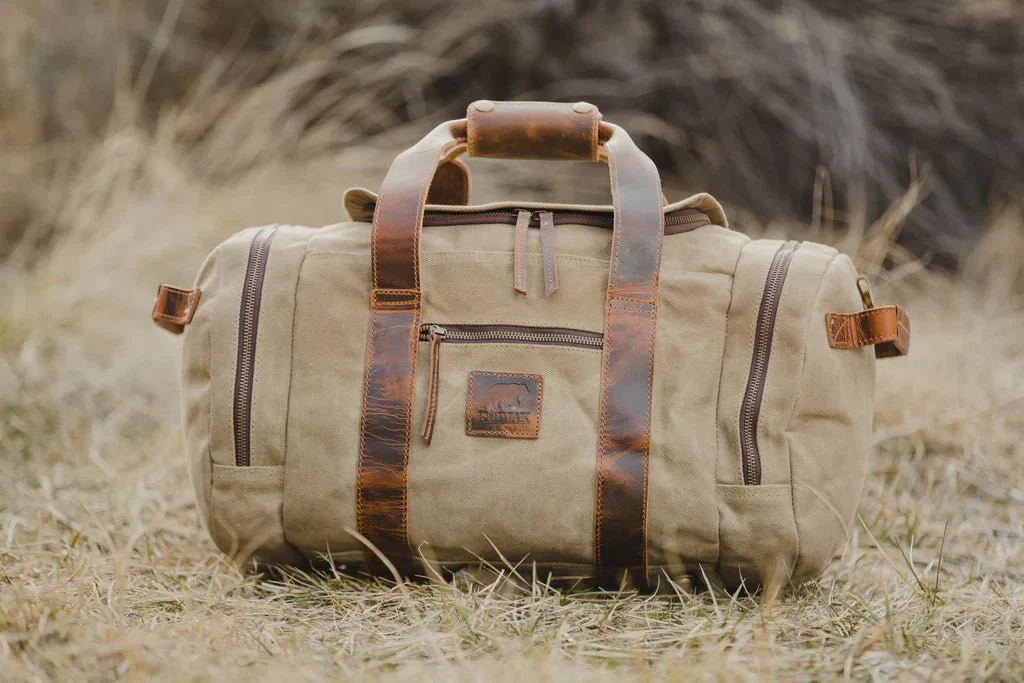 Rugged Personalized Excursion Canvas Duffle Bag - Image 13