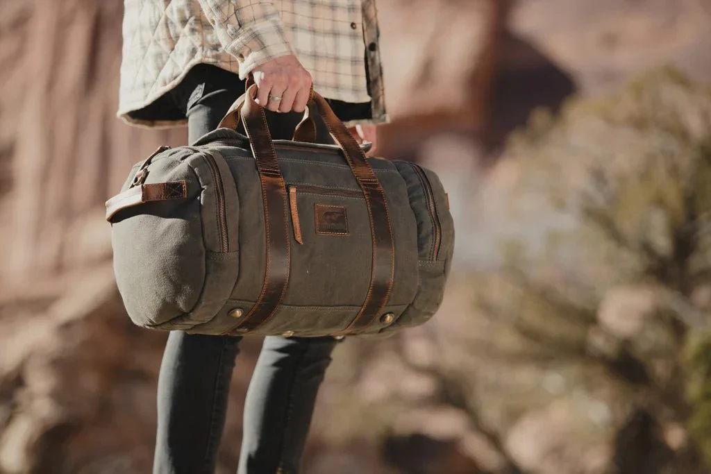 Rugged Personalized Excursion Canvas Duffle Bag - Image 18