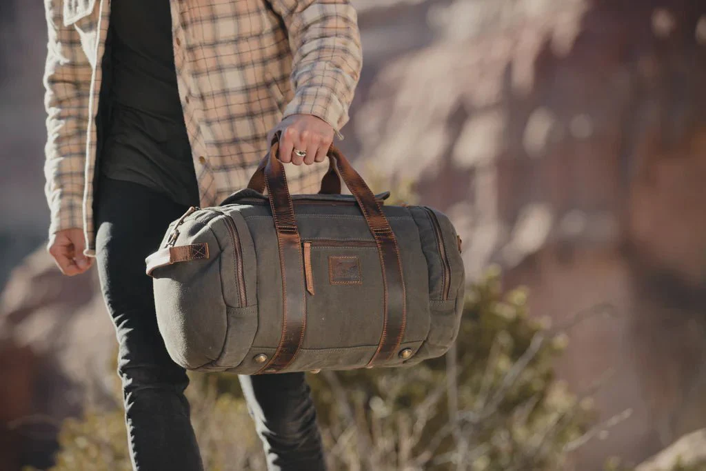 Rugged Personalized Excursion Canvas Duffle Bag - Image 20