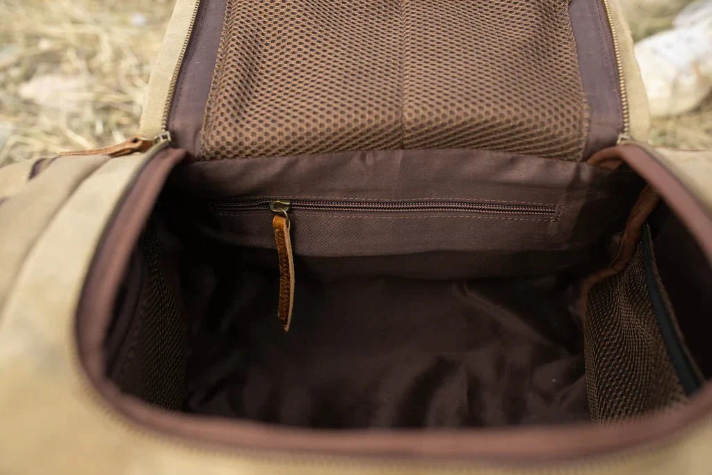 Rugged Personalized Excursion Canvas Duffle Bag - Image 4