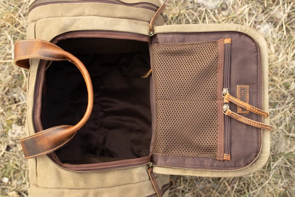 Rugged Personalized Excursion Canvas Duffle Bag - Image 5