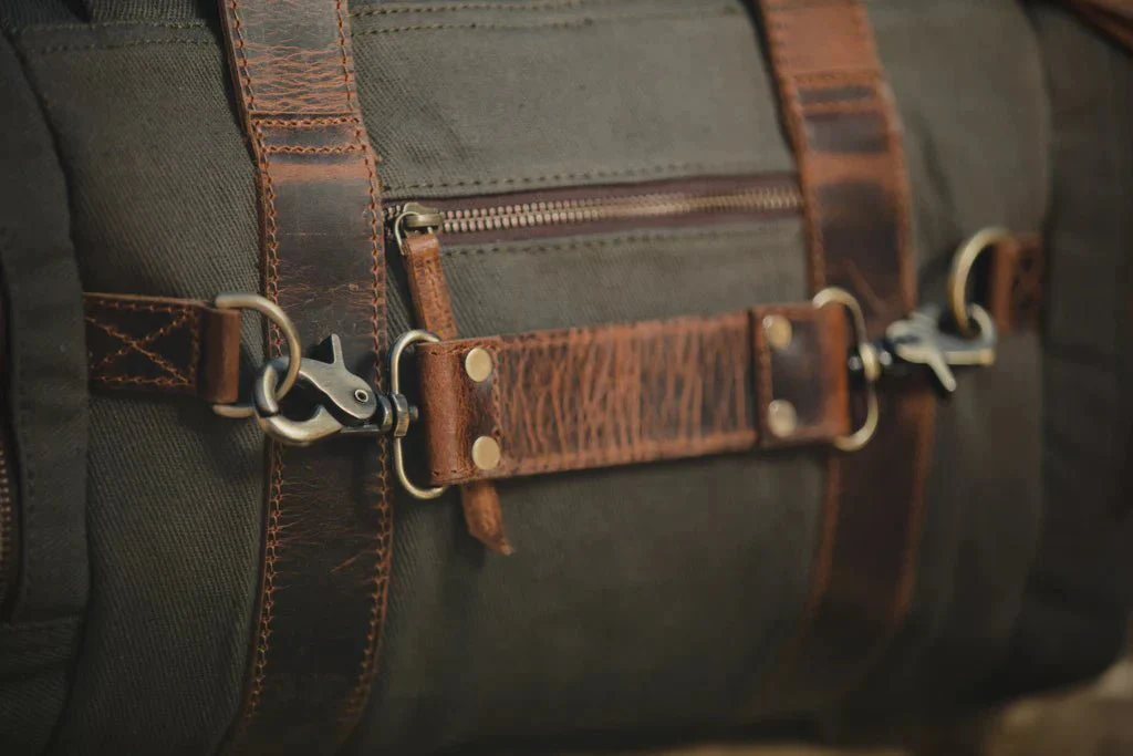 Rugged Personalized Excursion Canvas Duffle Bag - Image 6