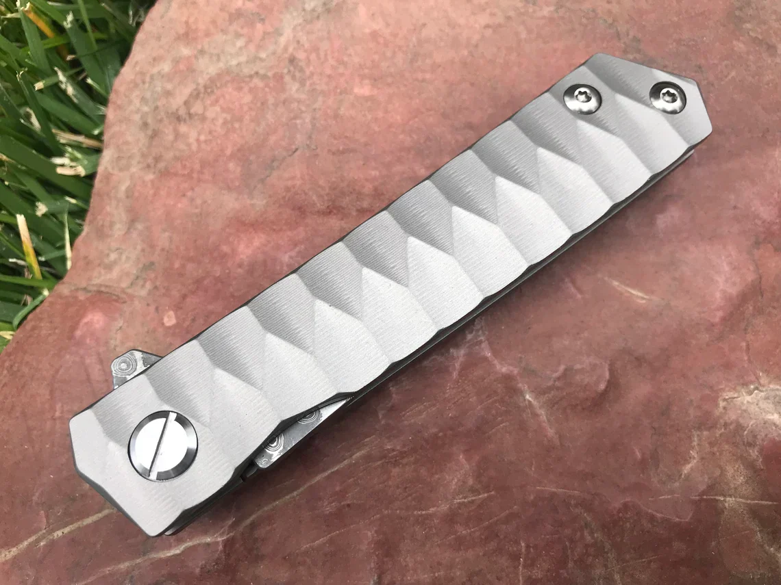 Sharp Damascus Steel Tanto Blade - Image 6
