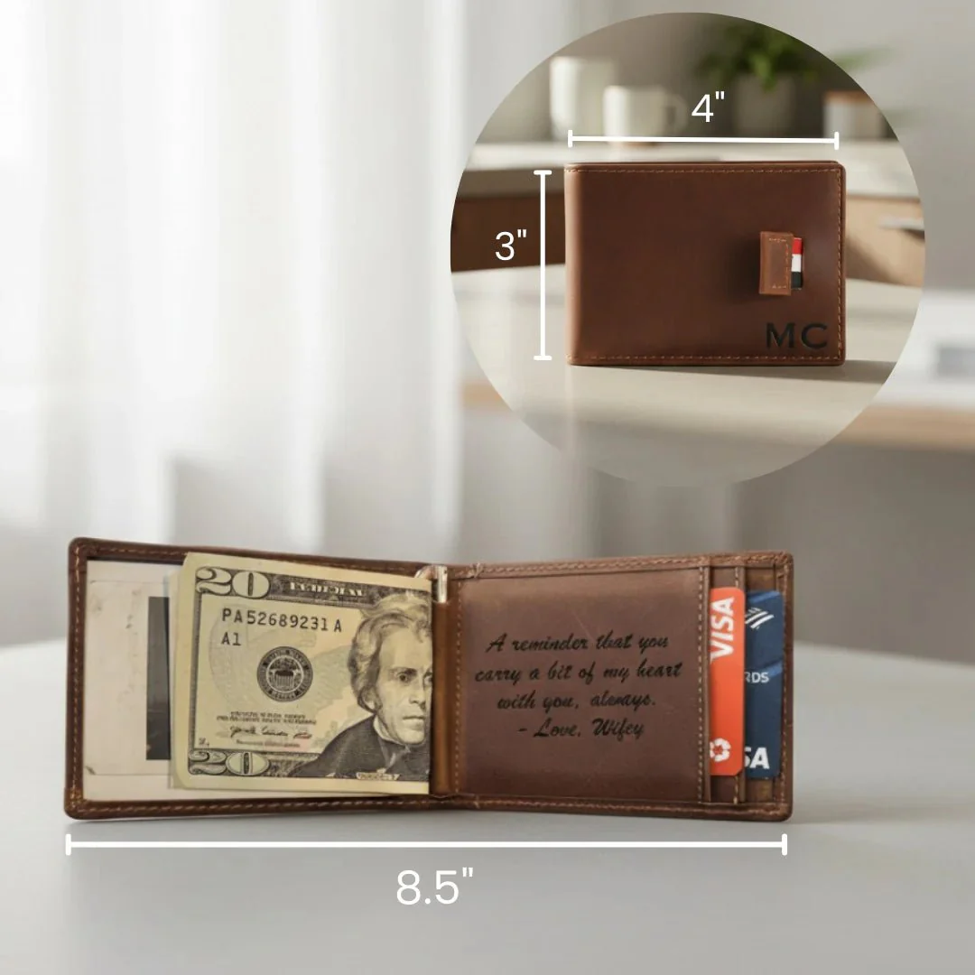 Sentimental Leather Wallet - Image 5