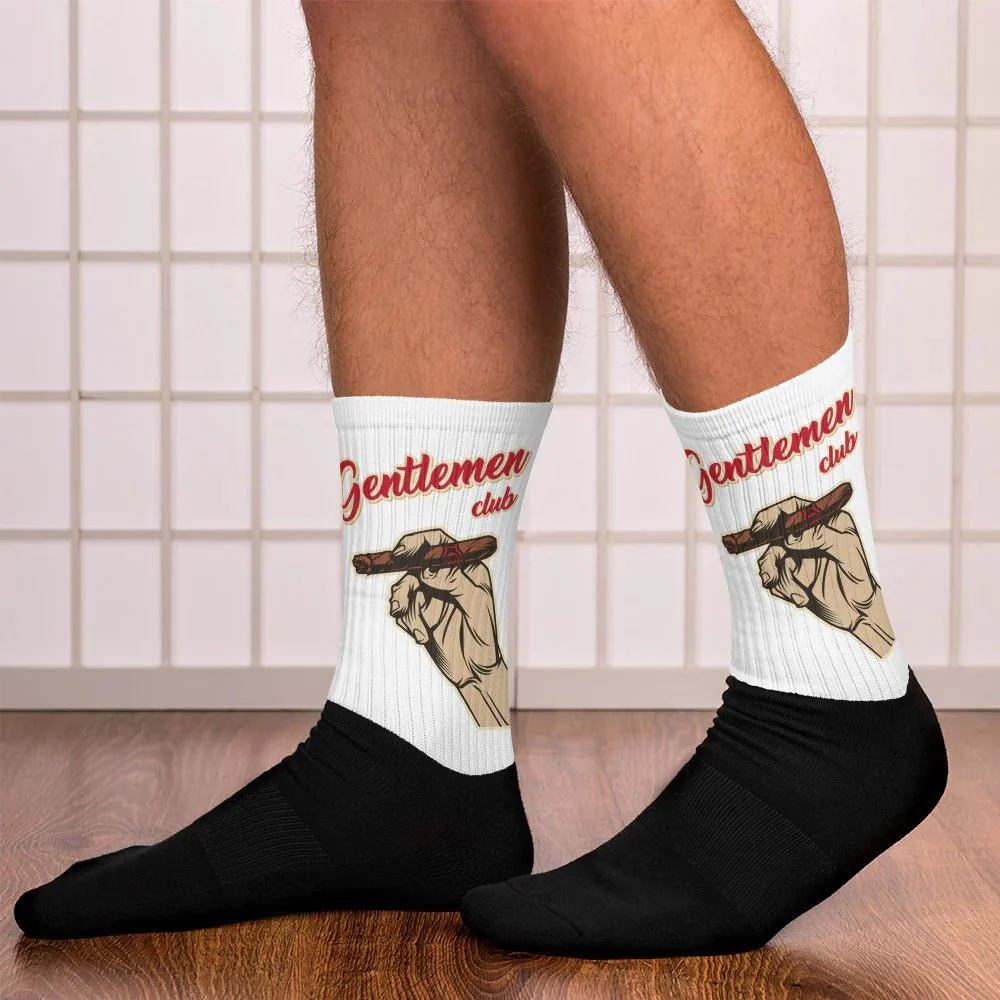 Stylish Cigar-themed Socks - Image 2