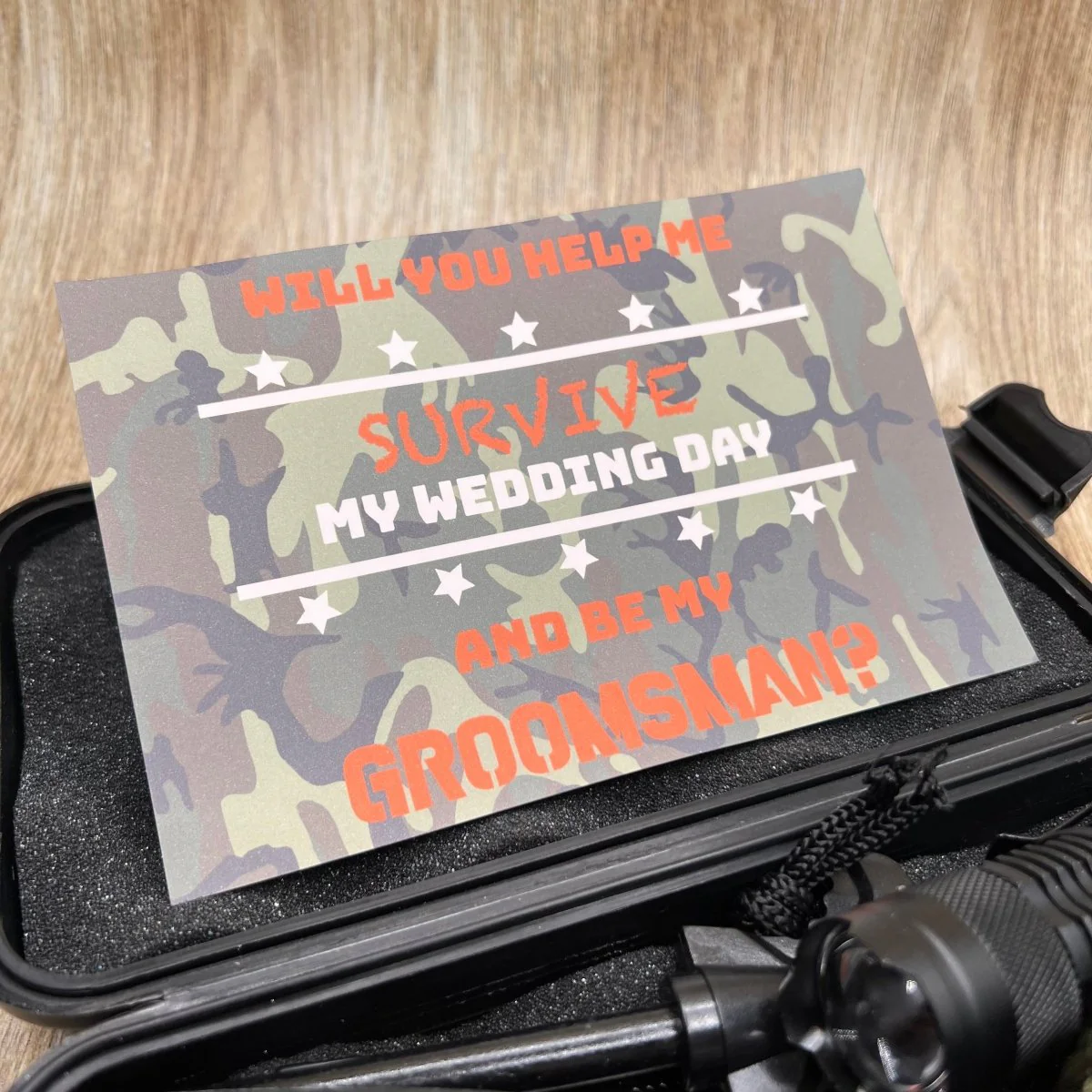 Groomsman Survival Proposal Set - Image 4