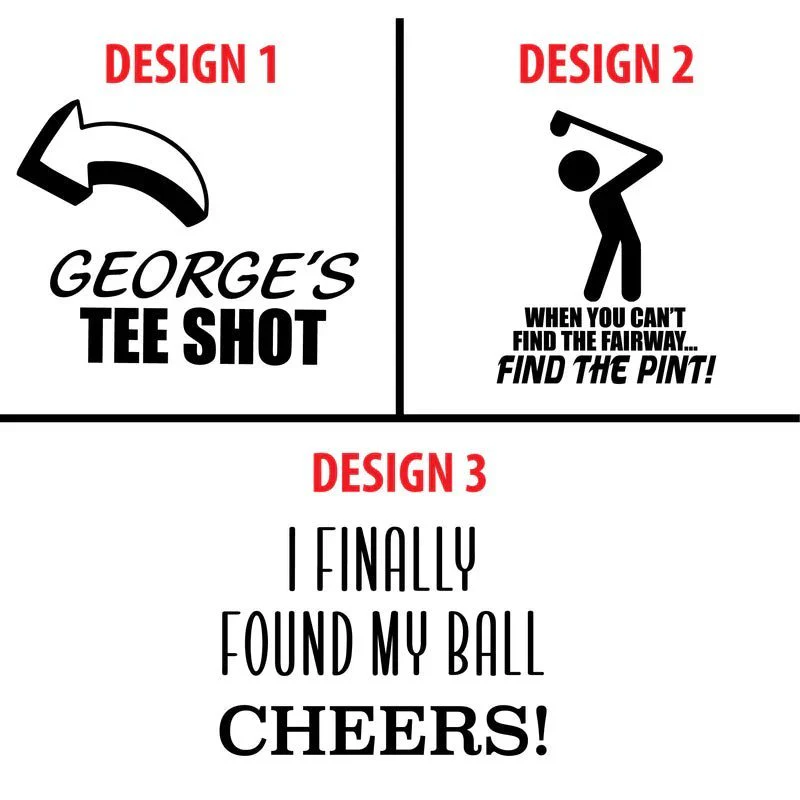 Swing and Sip Golf Ball Pint Glass - Image 8
