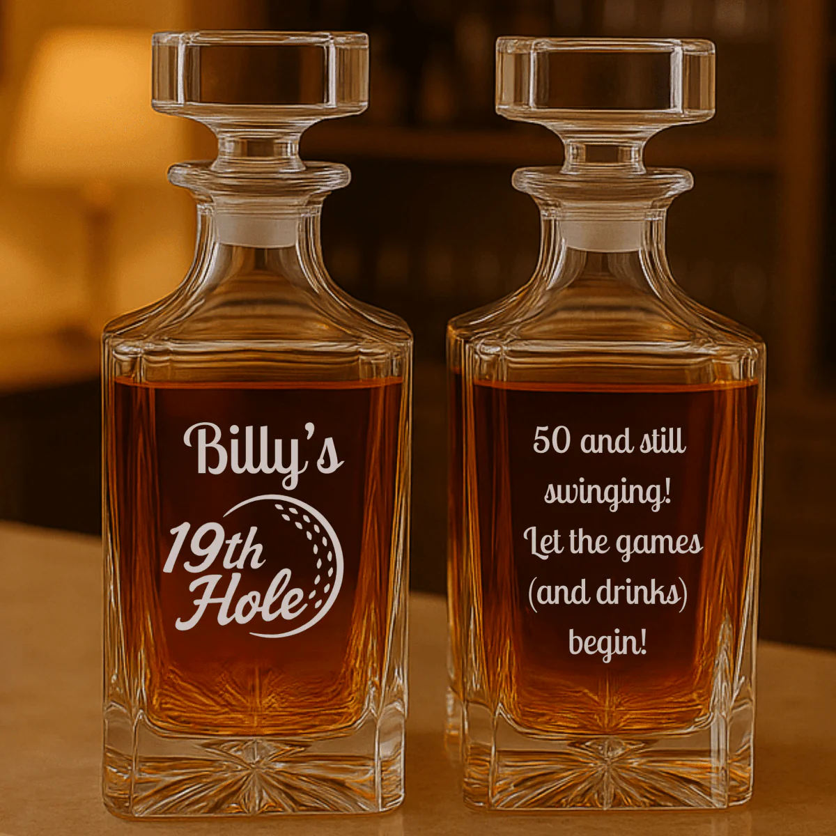 The 19th Hole Golf Decanter - Image 3