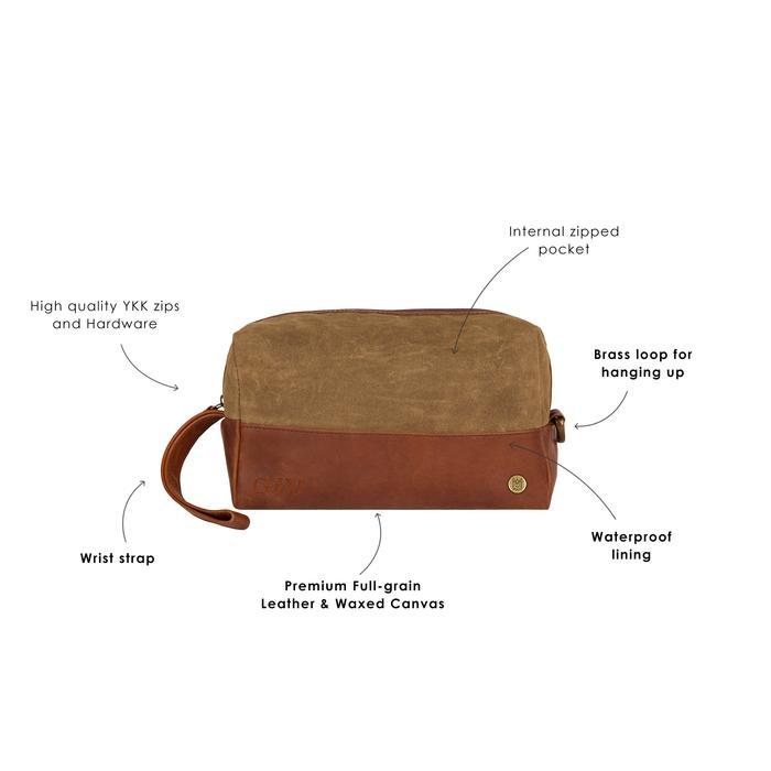The Classic Canvas Wash Bag - Image 8