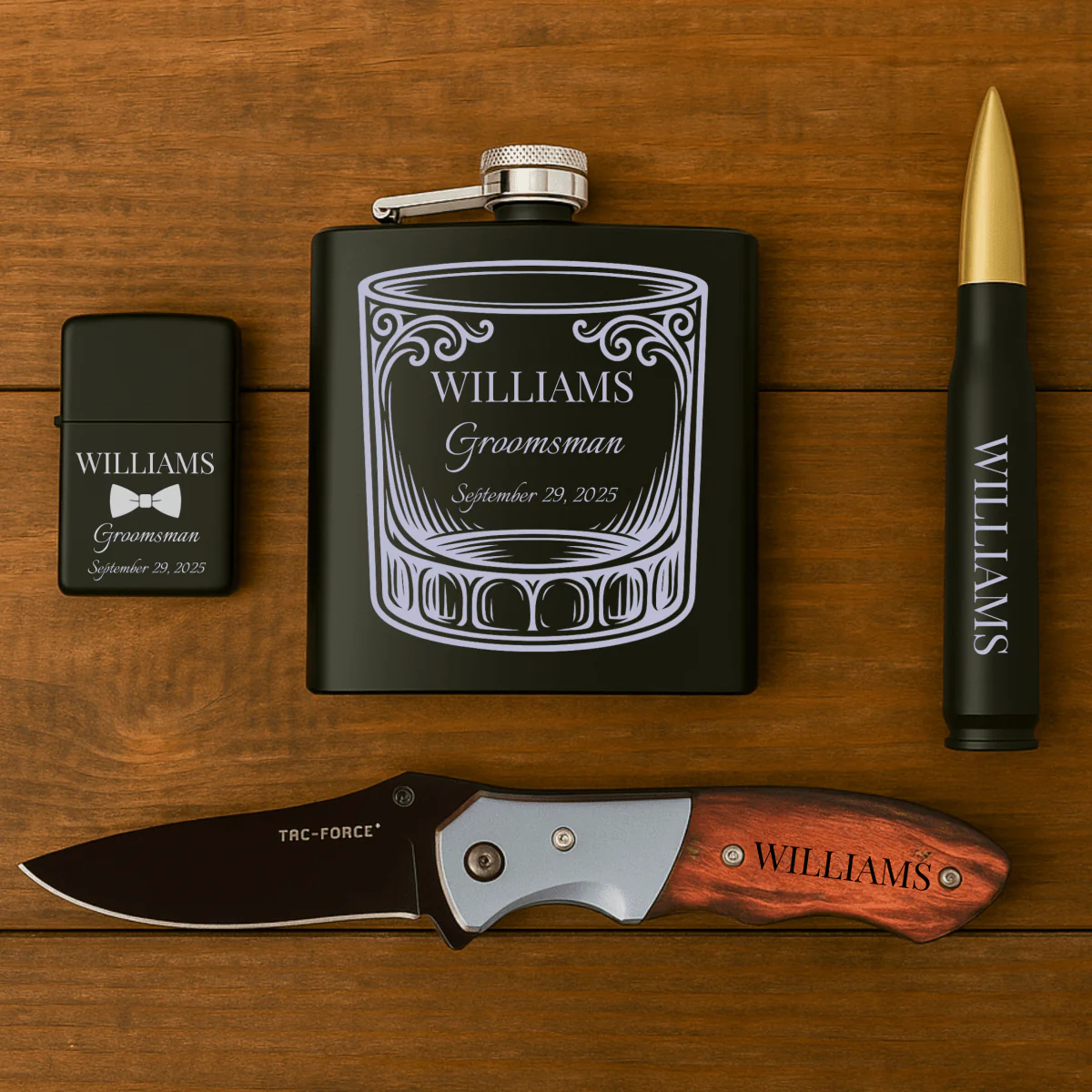 The Five-Star Groomsmen Gift Set - Image 2