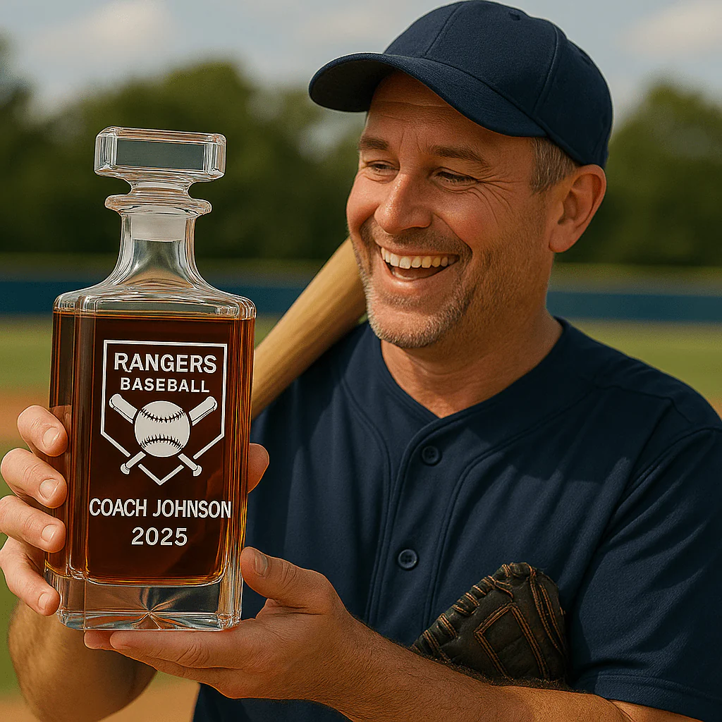 The Grand Slam Baseball Decanter - Image 2