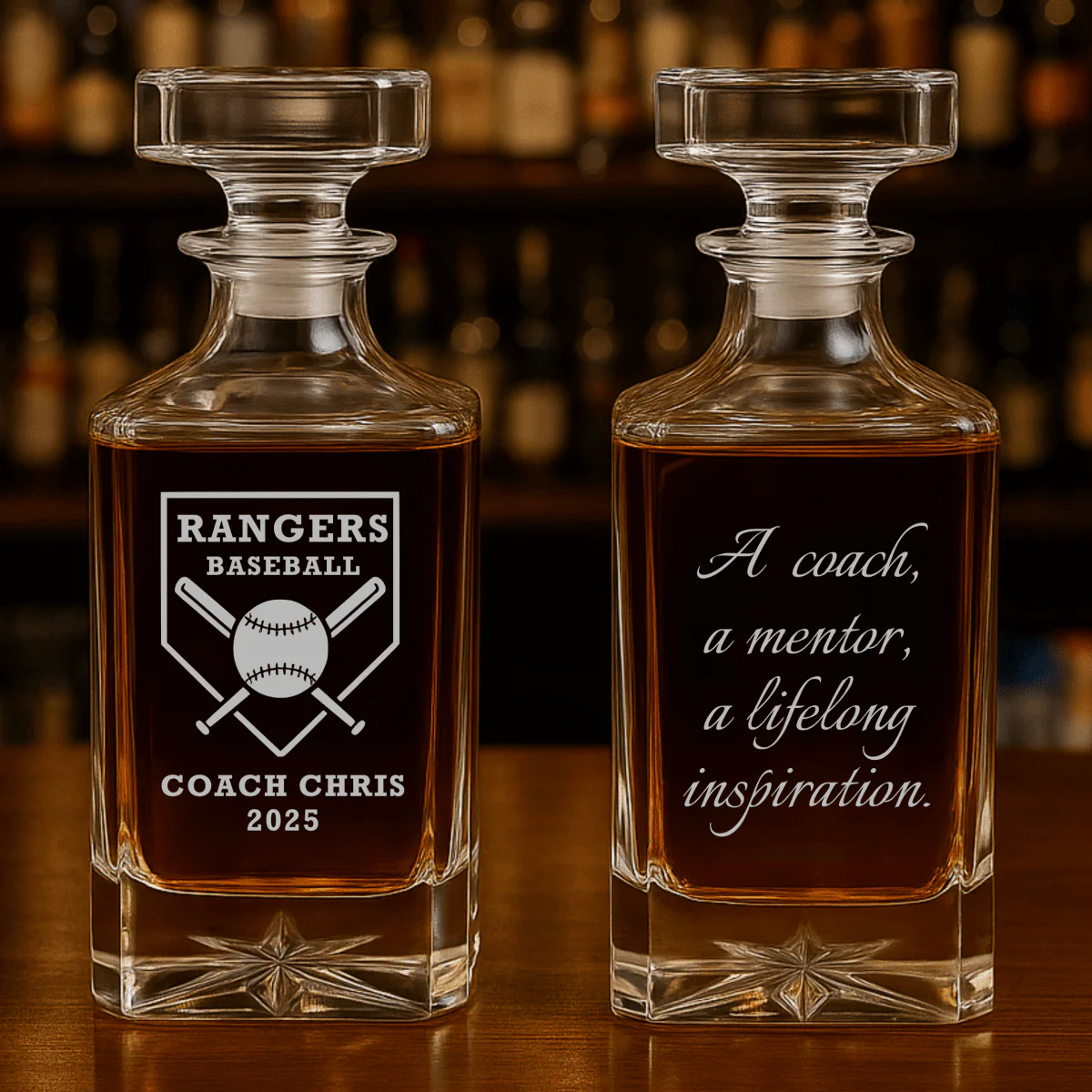 The Grand Slam Baseball Decanter - Image 4