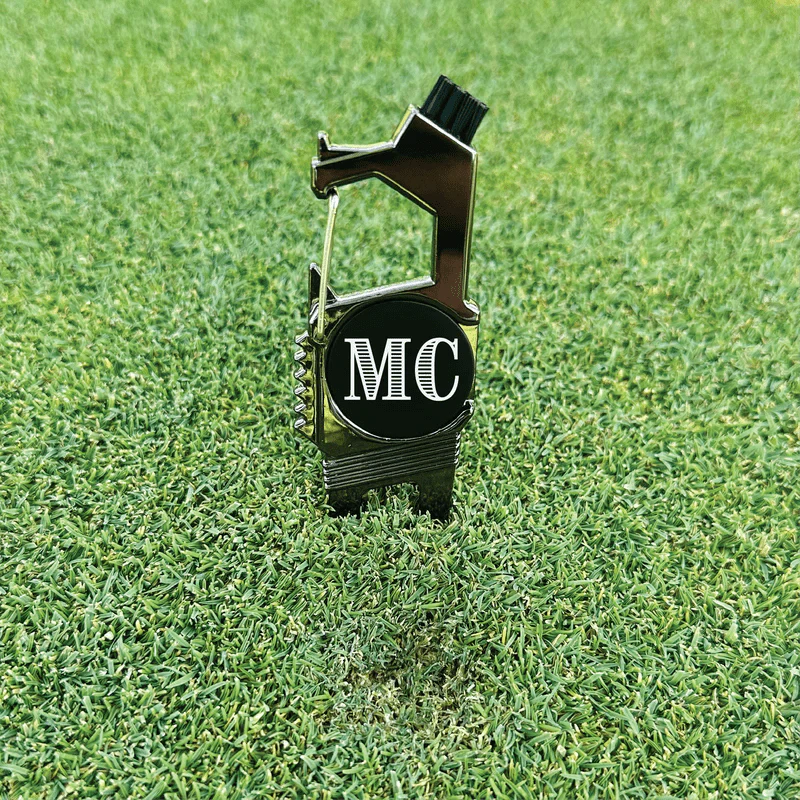 Versatile Monogrammed Golf Multi Tool – 5-in-1 Custom Divot Tool - Image 13