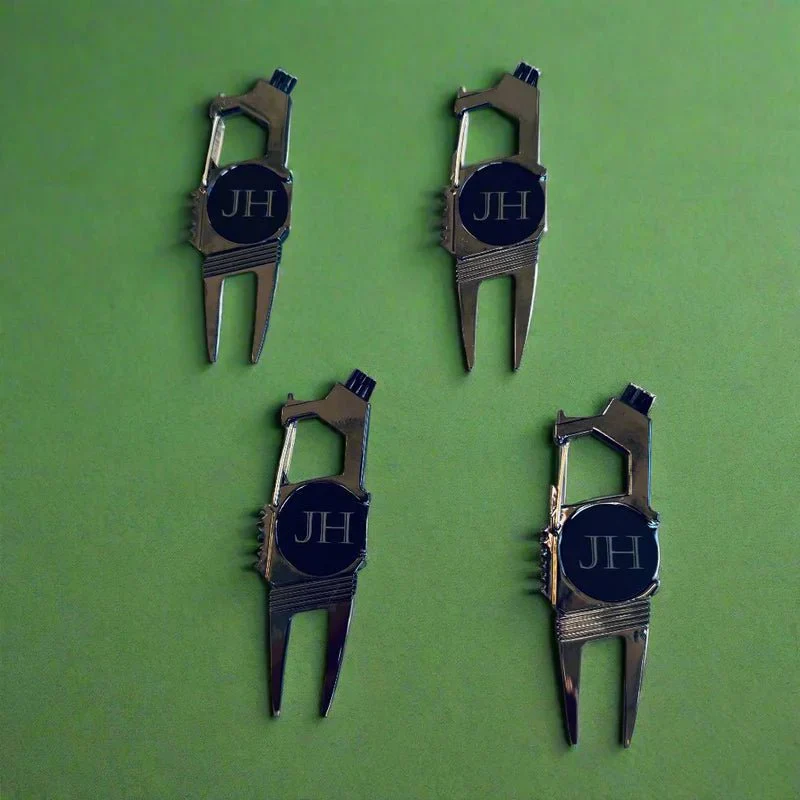 Versatile Monogrammed Golf Multi Tool – 5-in-1 Custom Divot Tool - Image 14