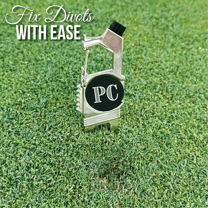 Versatile Monogrammed Golf Multi Tool – 5-in-1 Custom Divot Tool - Image 4