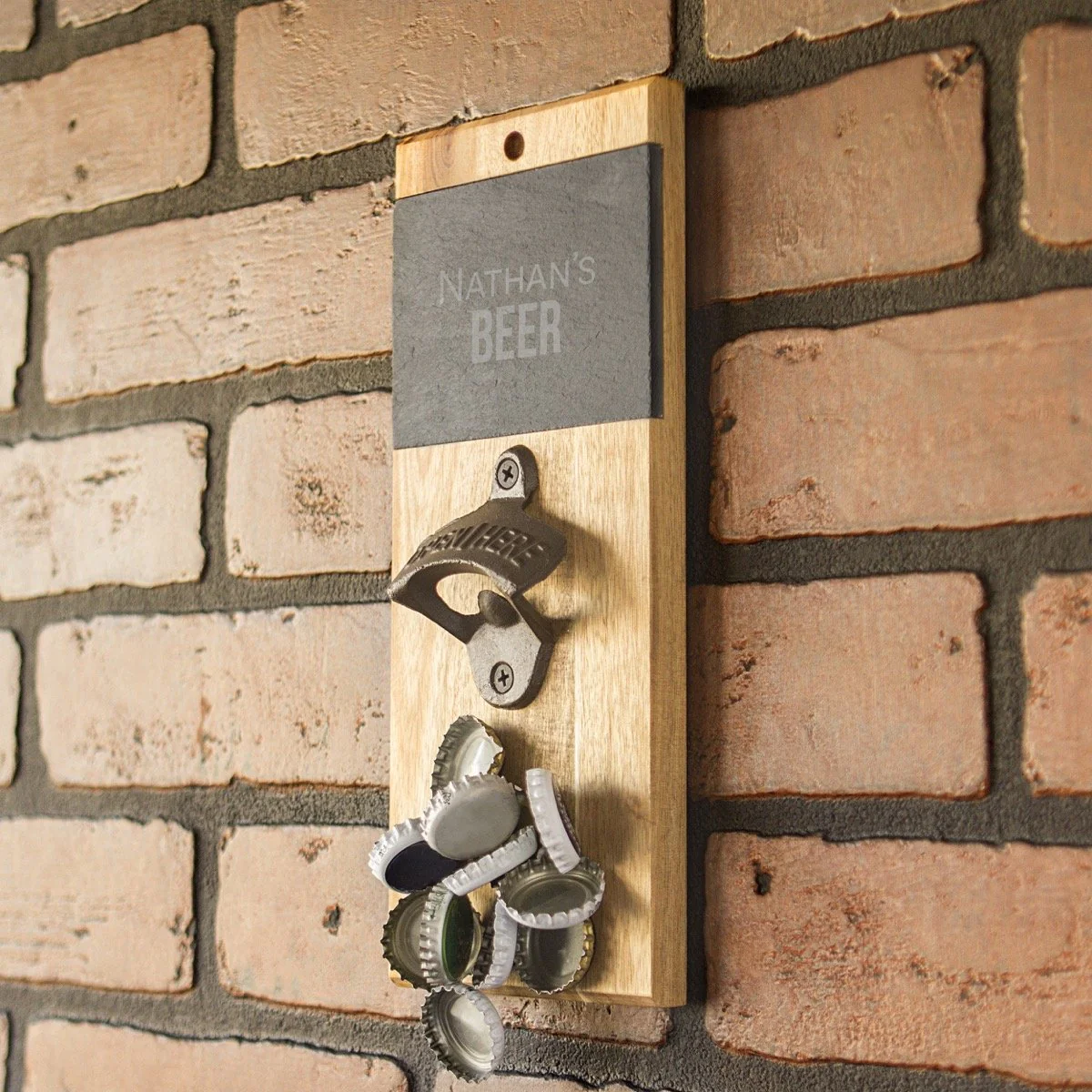Custom Wall Mounted Bottle Opener - Image 4
