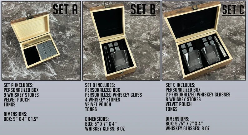 Whiskey Stone Gift Set - Image 5